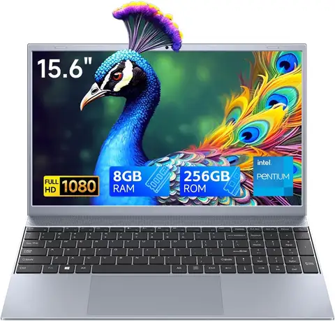 15,6 pulgadas portátil J3710 8GB RAM 256GB SSD Windows 11 para estudiantes y negocios