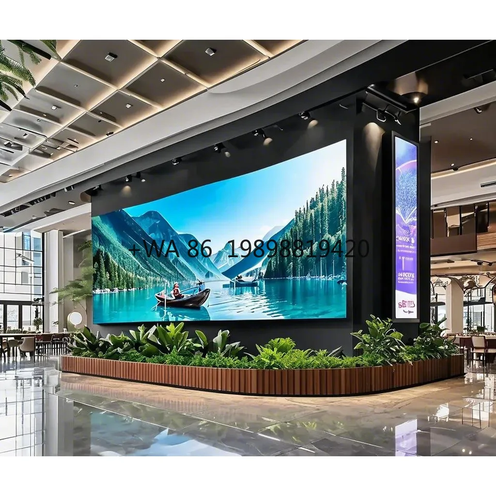 Indoor High Refresh Rate LED Display Screen for Shopping Mall Advertising