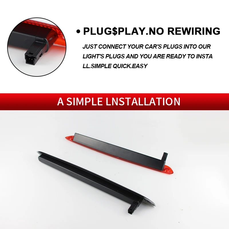 

1PC LED High Mount Brake Light Canbus For Mercedes Benz Sprinter 906 06-17 For VW Crafter 06-16 Tail Stop Fog Lamp Car Accessory