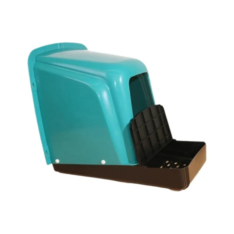 Easy Clean Plastic Nesting Box Chicken Egg Laying Box Egg storage box for preventing side tipping and egg collection wholesale