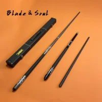 Palo de billar de dos piezas de alta calidad con cabeza de carbono avanzada, adecuado para mesas de billar de interior y exterior, perfecto para