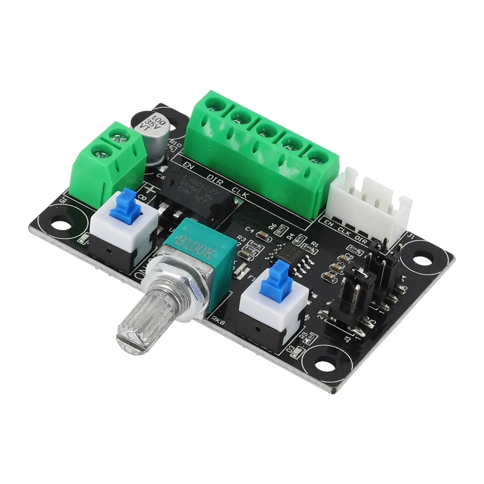 Direction Control PWM Signal Controller For CNC Machines Color: Black, Green Compact Stepper Motor Controller Input Voltage