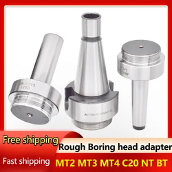 F1 adapter boring head drawbar morse chuck NT30 BT30 BT40 NT40 R8 MT2 MT3 MT4C25 C20 tool holder boring tool machine parts