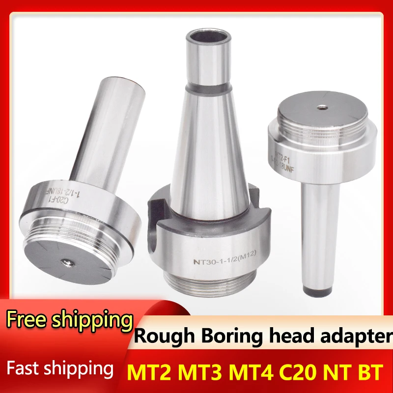 Cabeça Aborrecida Drabar com Mandril Morse Adaptador f1 Porta-ferramentas Ferramenta Aborrecida Peças de Máquinas Nt30 Bt30 Bt40 Nt40 r8 Mt2 Mt3 Mt4c25 C20