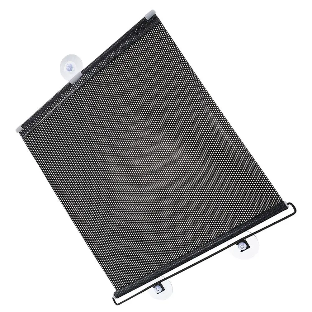 

Blackout Roller 40x125cm PVC Retractable Roller Sunshade Window Shades Home Office Retractable Suction Cup Sunshade Gifts