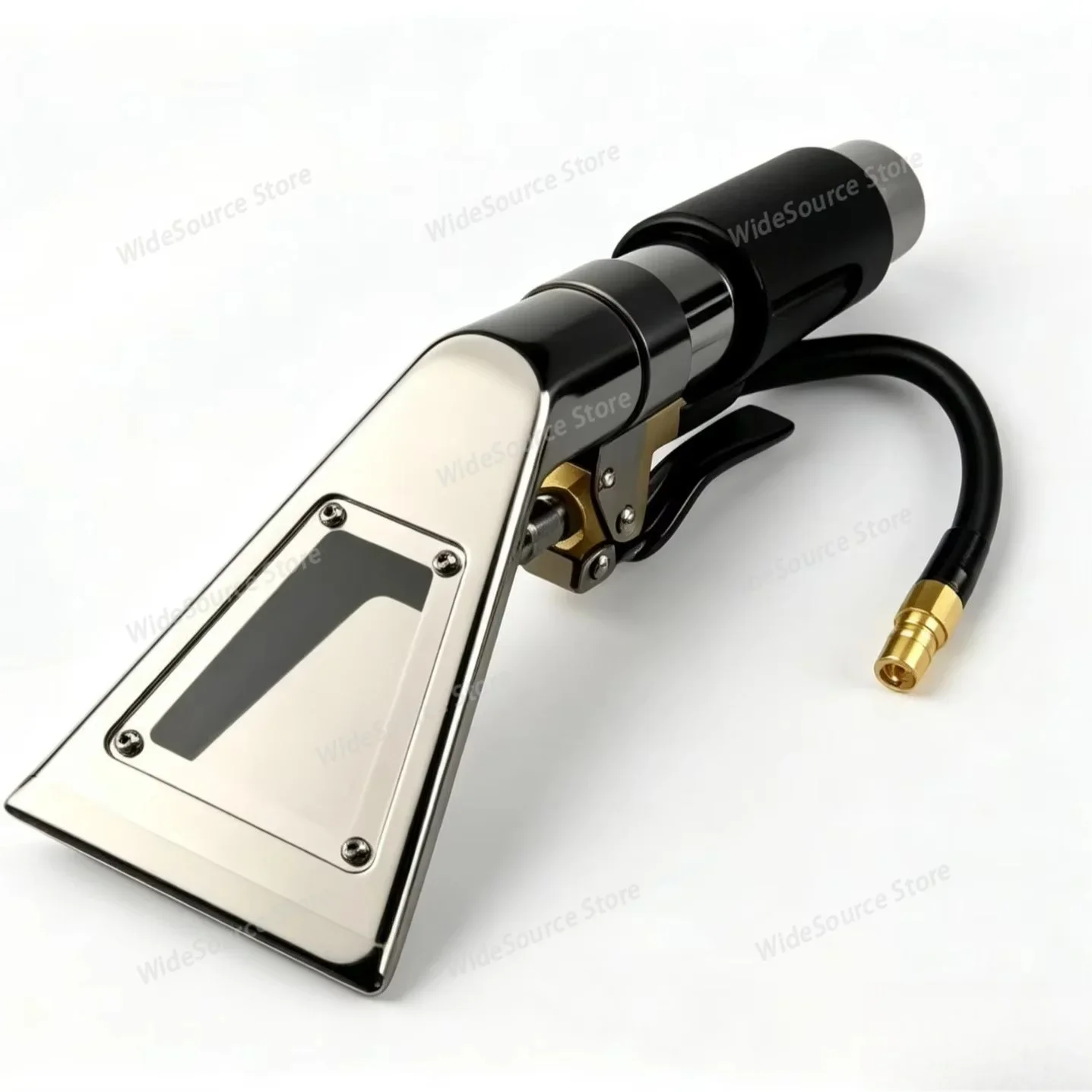 Stainless Steel Squeegee Head, Steam Spray Extraction Cleaner Attachment For Sofa Carpet Car Detailing