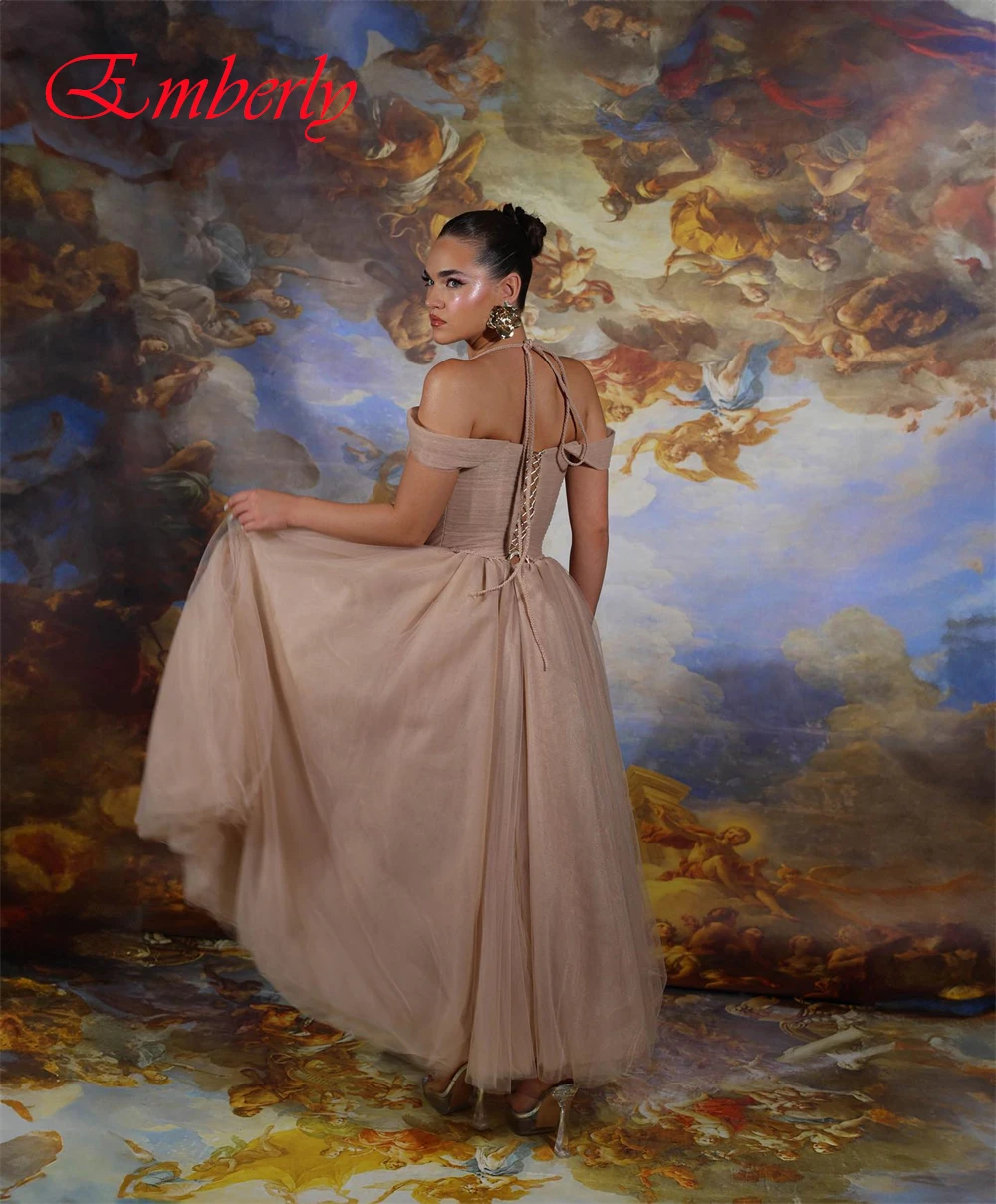 تخصيص رائعة الأورجانزا ألف خط مساء اللباس الكلاسيكية الرسن قبالة الكتف فساتين حفلة موسيقية مثير فساتين المناسبات الخاصة