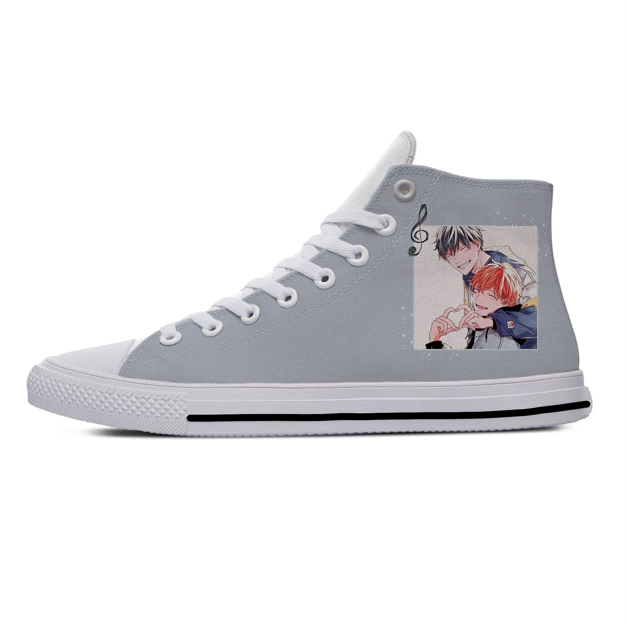 Heißer Sommer yaoi bl gegeben Mucis Anime Manga lustige Freizeit schuhe High Top leichte Boards chuhe atmungsaktive Männer Frauen Turnschuhe