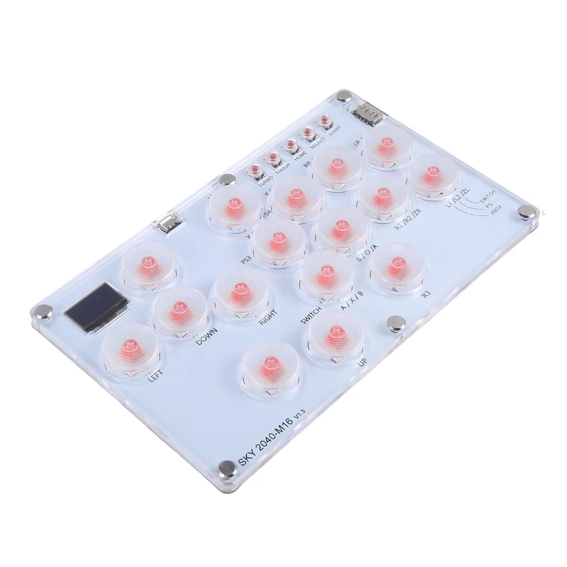 VO-16Key 조이스틱 Hitbox 키보드 아케이드 스틱 컨트롤러 PS4/PS3/스위치/스팀 아케이드 Hitbox 컨트롤러 파이트 스틱