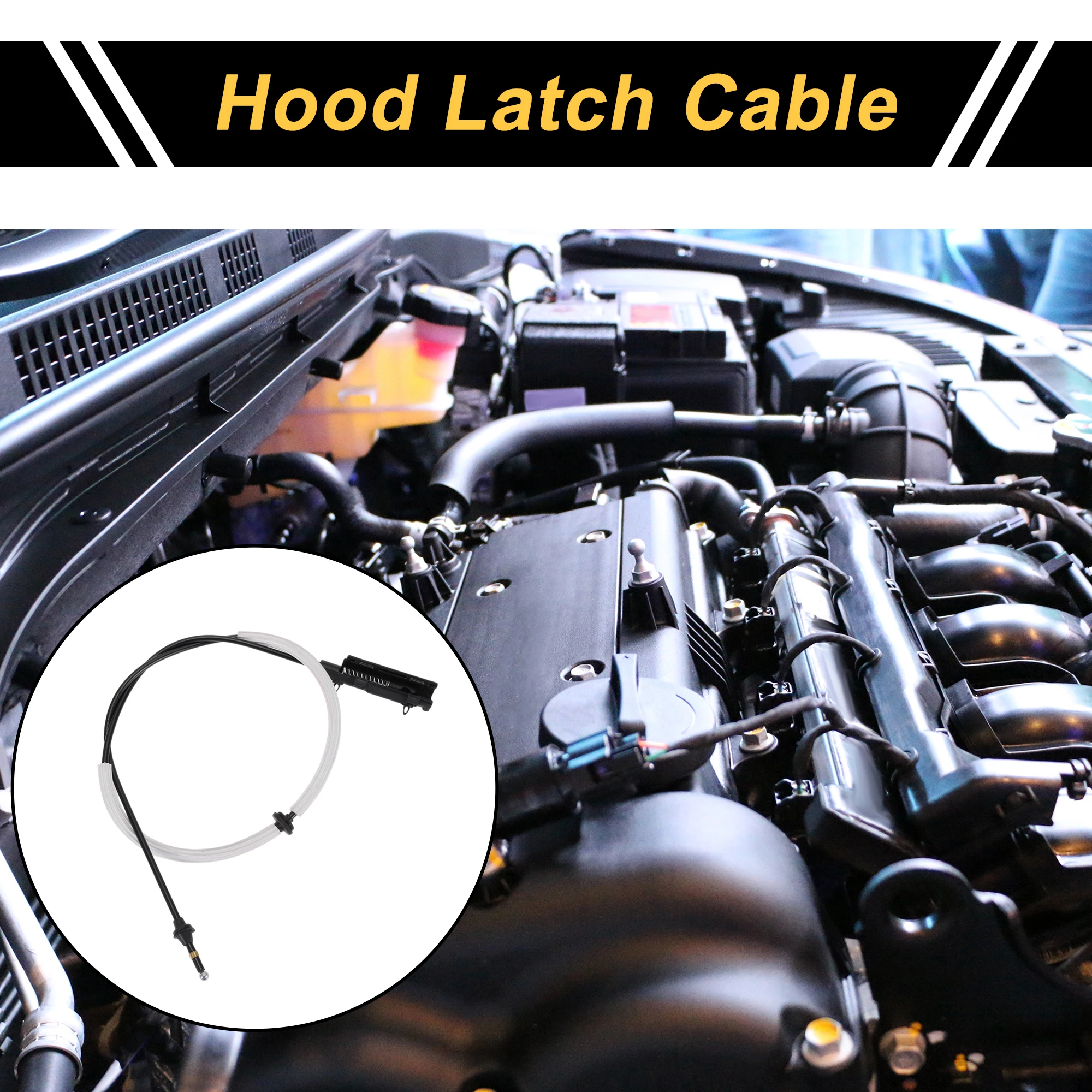 

UXCELL Трос открывания капота No 7L6823535C Трос защелки капота для Volkswagen Touareg 04-10