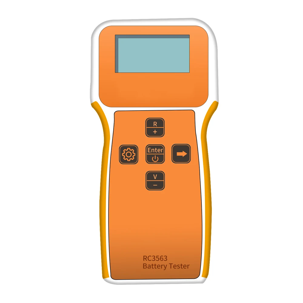 Battery Tester With High Precision Battery Internal Resistance Detector with LCD Display, Battery Tester for Battery