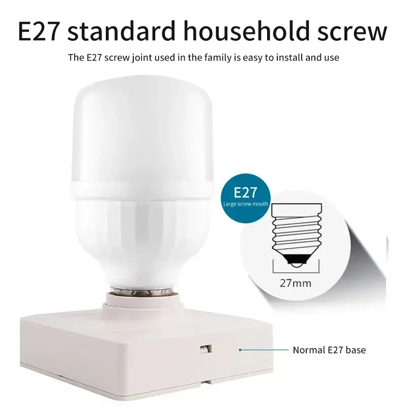 220V Sound Sensor E27 LED Light Bulbs Light and Voice Controlled LED Lamp for Garage Stair Pathway Corridor Lampada Bombilla