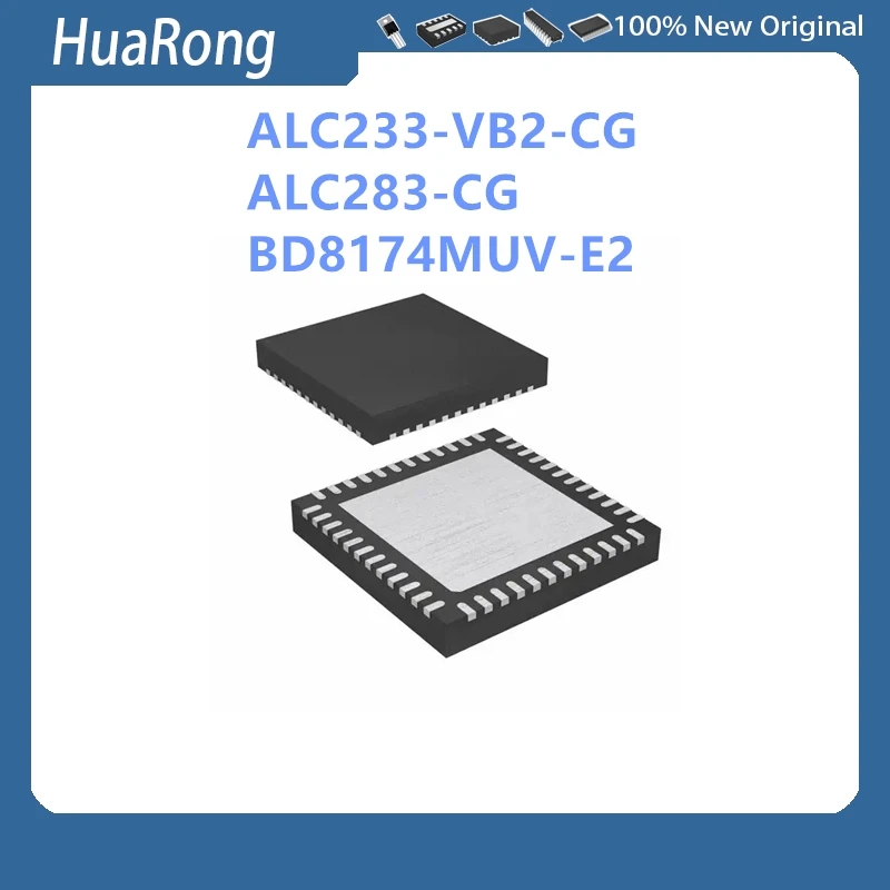 5Pcs/Lot ALC233-VB2-CG ALC233 ALC283-CG ALC283 BD8174MUV-E2 BD8174MU  BD8174 QFN48