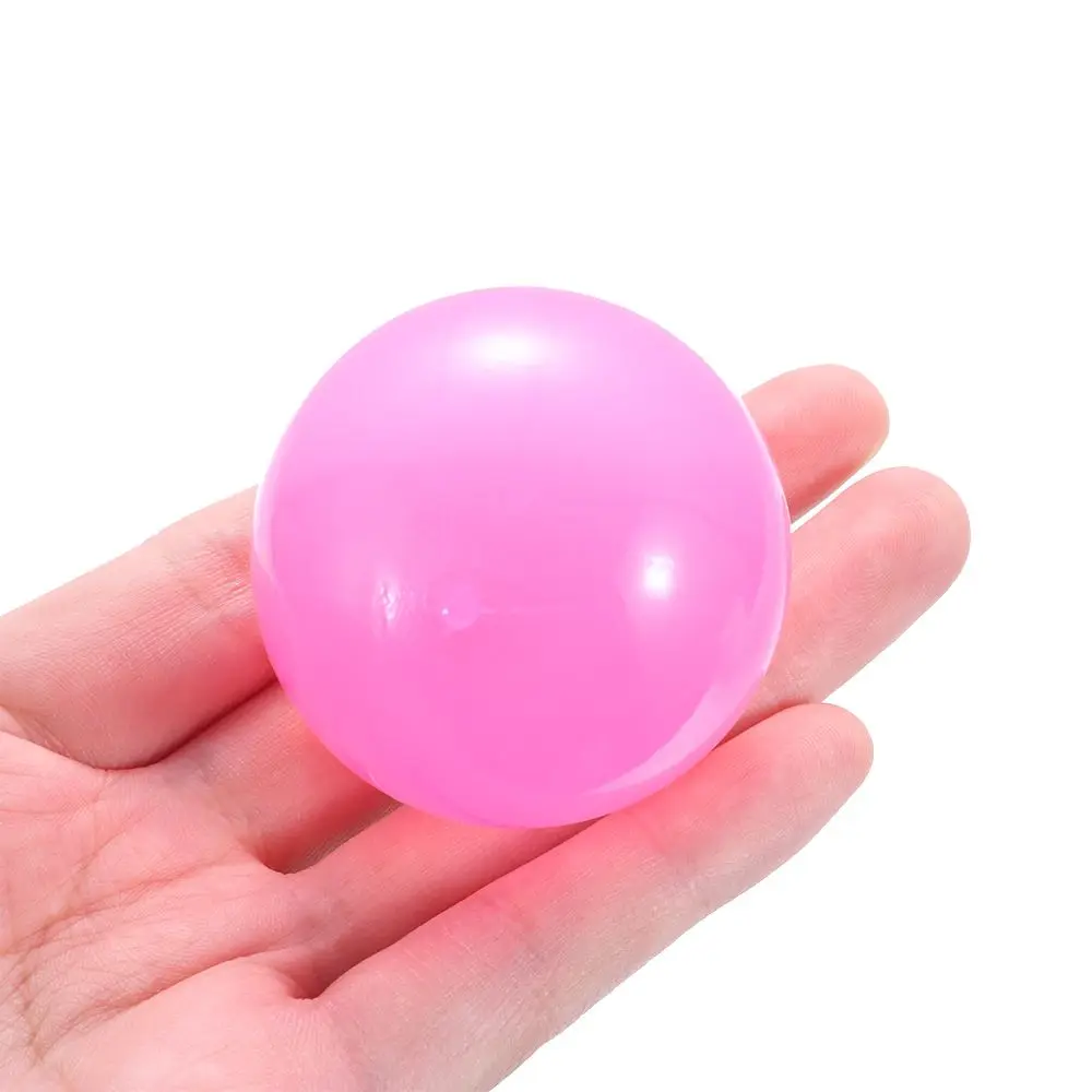 Squash Relief Toy Luminous Kids Toys Sticky Ball Decompression Balls Target Ball Stress Relief Toy