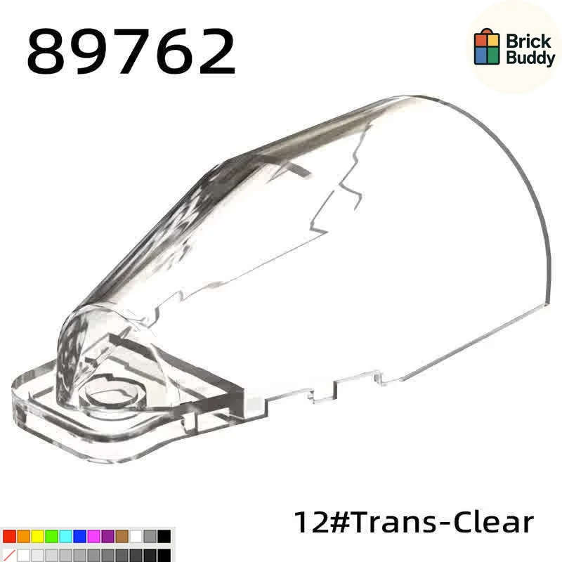 [11Pcs] [50g] MOC 897627x4x2 Round Windshield  Accessories