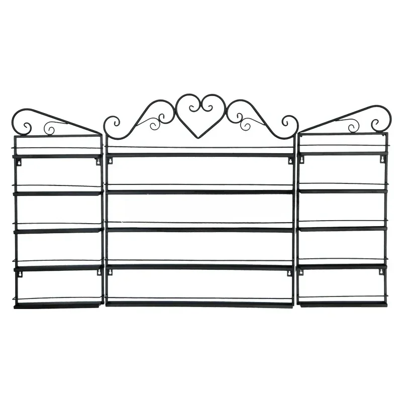 

Large Nail Polish Storage Rack Wall Manicure Cosmetics Display Stand Modern Metal Organizer for Nails Beauty Salon Equipment