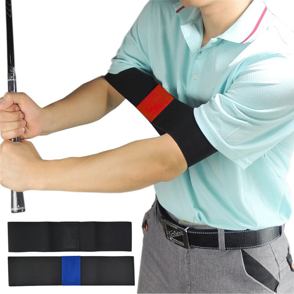 Banda elástica profesional para entrenamiento de Golf, banda para el brazo, alineación de gestos, ayuda para practicar, Guía para jóvenes y adultos,