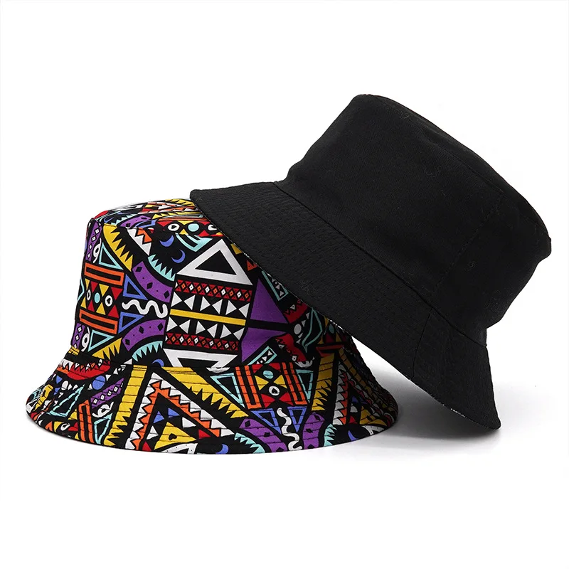 Fashionable Bucket Hats Letter Print Fisherman Hat Summer Sun For Women Men Reversible Fishing Unisex Cap