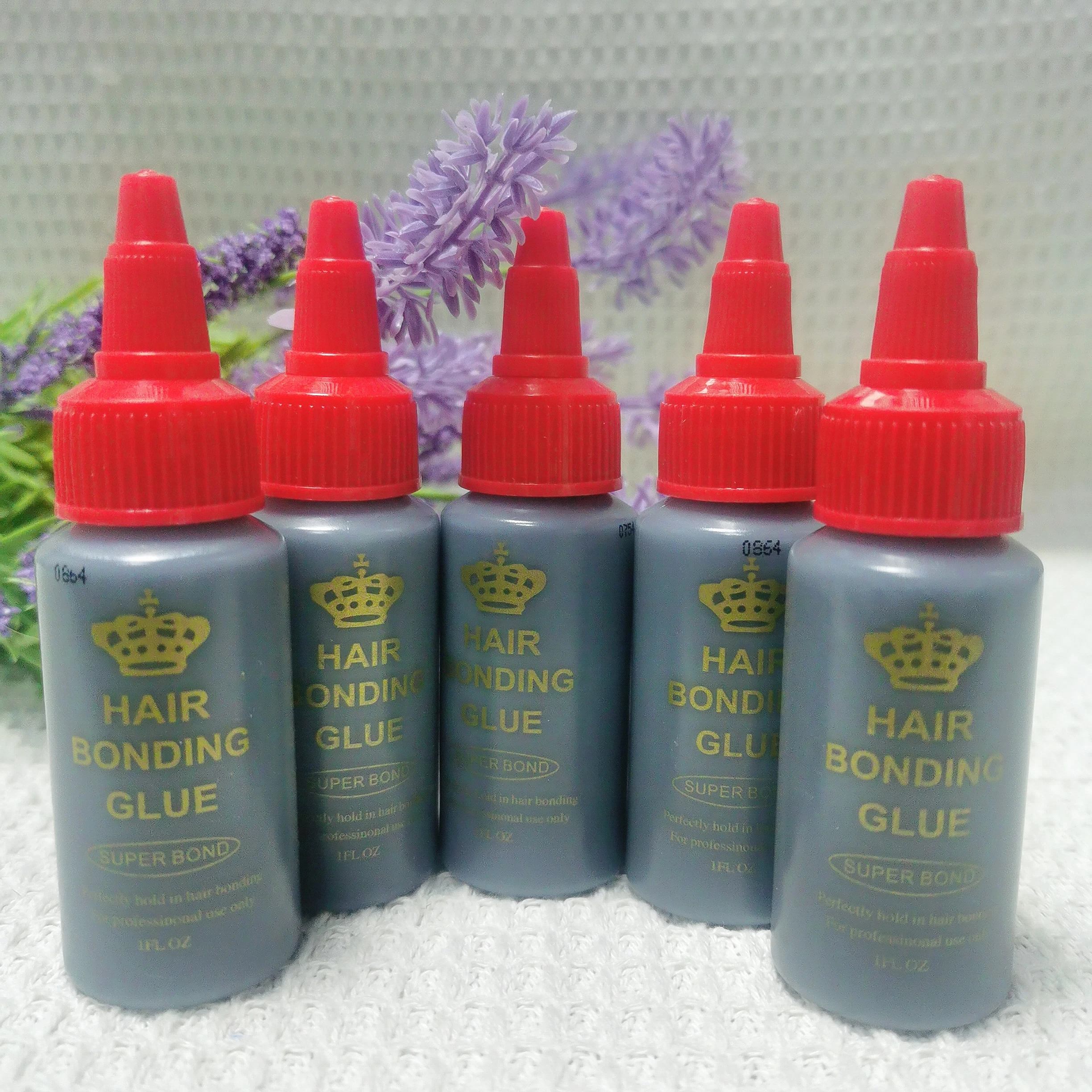 1/2/3 PCS 1 Oz 30ml Lanell Black Hair Weaving Bond Anti-fungus Hair Bonding Glue for Lace Wig Waterproof Hair Weft Bonding Glue