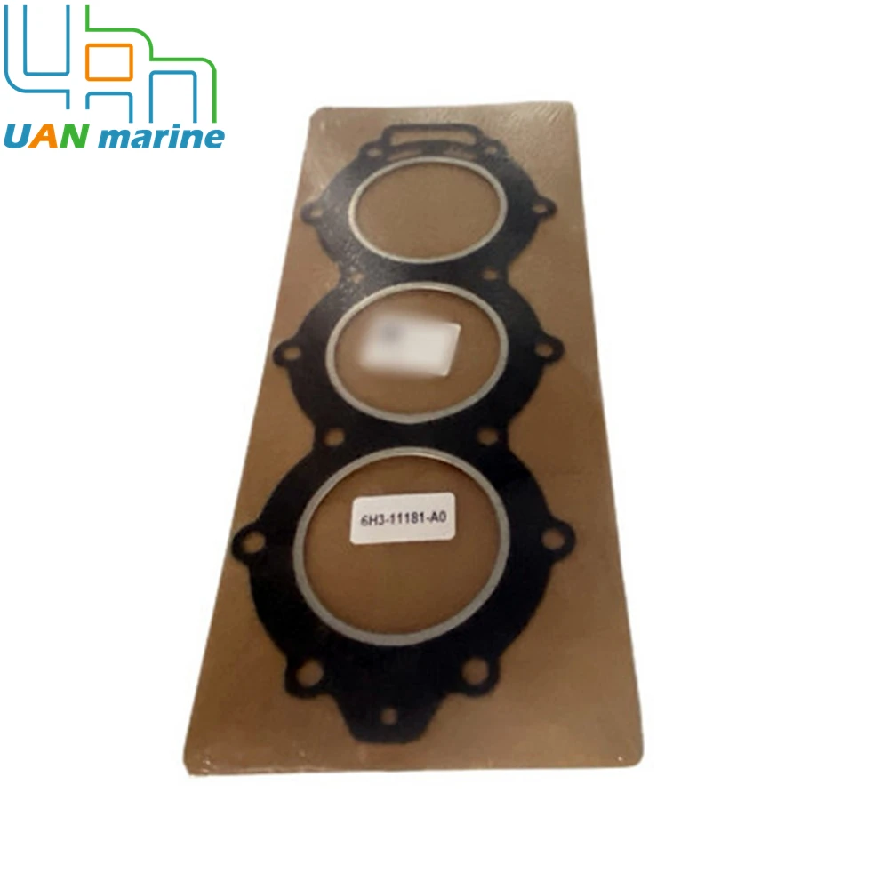 6H3-11181 6H3-11181-00 Cylinder Head Gasket for Yamaha 60 70 HP 2 stroke Outboards 6H3-11181-01 6H3-11181-A1 A2 18-3831