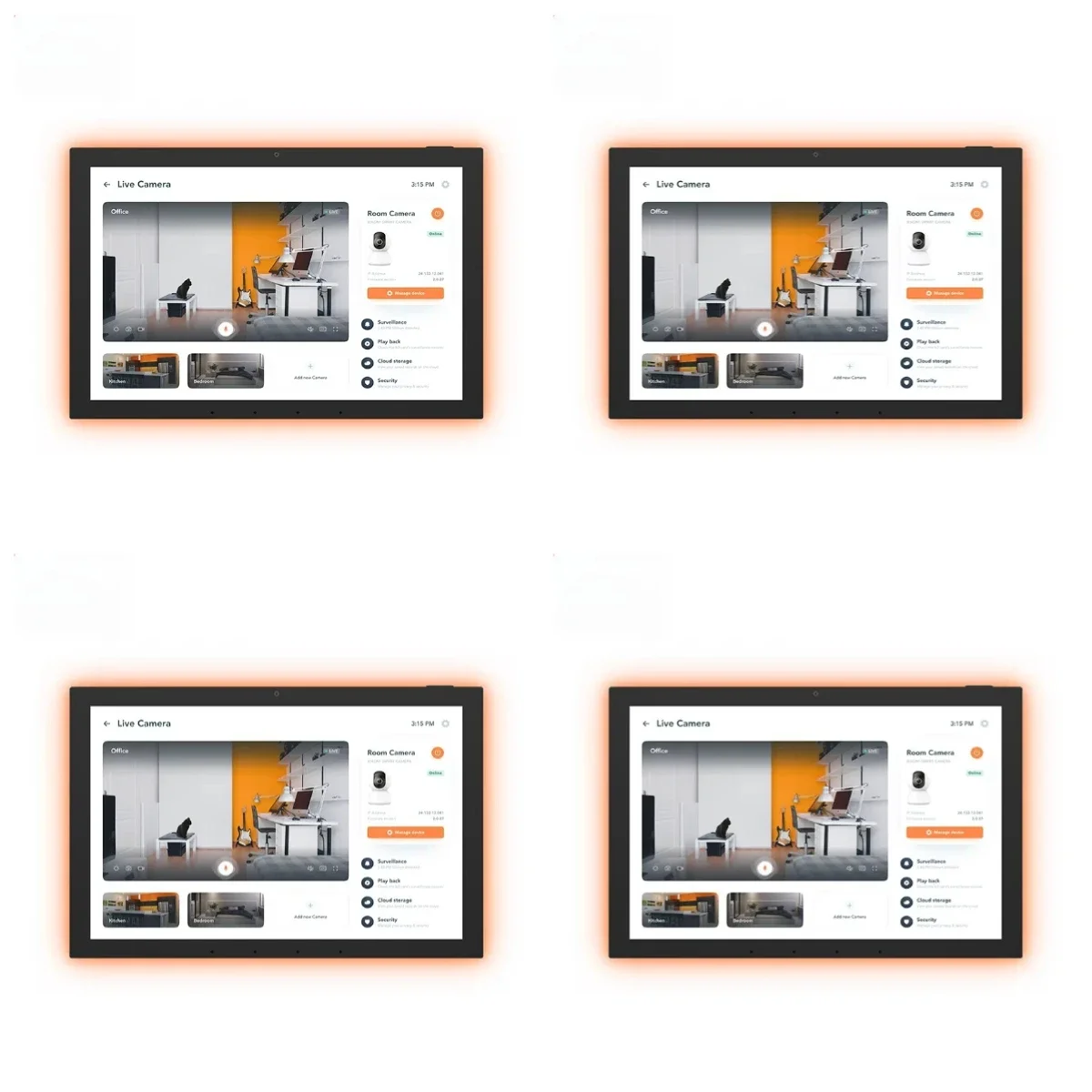 Smart Home Control Panel 10.1 Inch Android 14 Smart Home Automation Tablet All-in-one With POE RK3576S 4+64GB for Smart Home