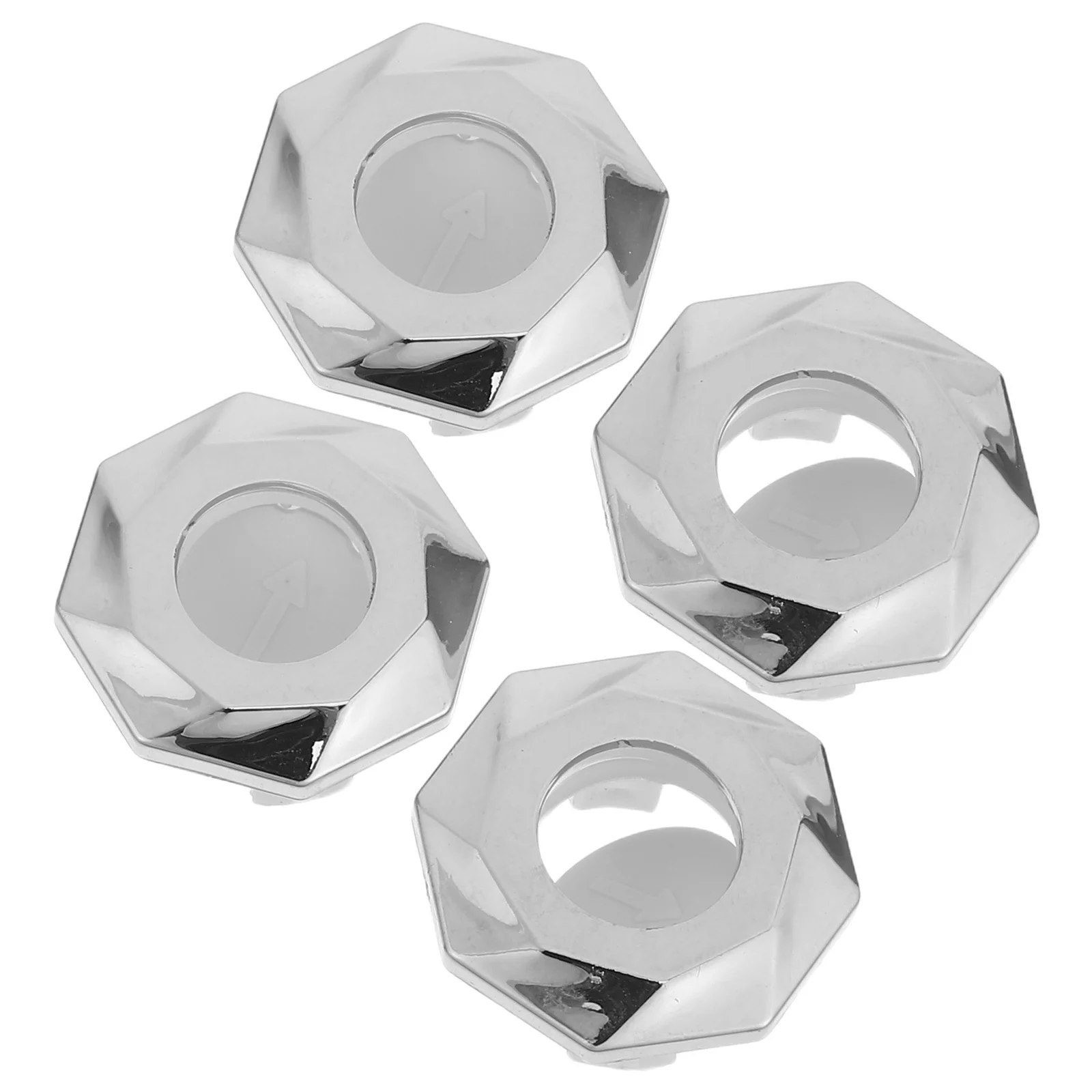 

4Pcs Basin Overflow Drain Cover Modern Sink Hole Cap Easy Press Install Waterproof Plug for Bathroom and Kitchen Sink Use