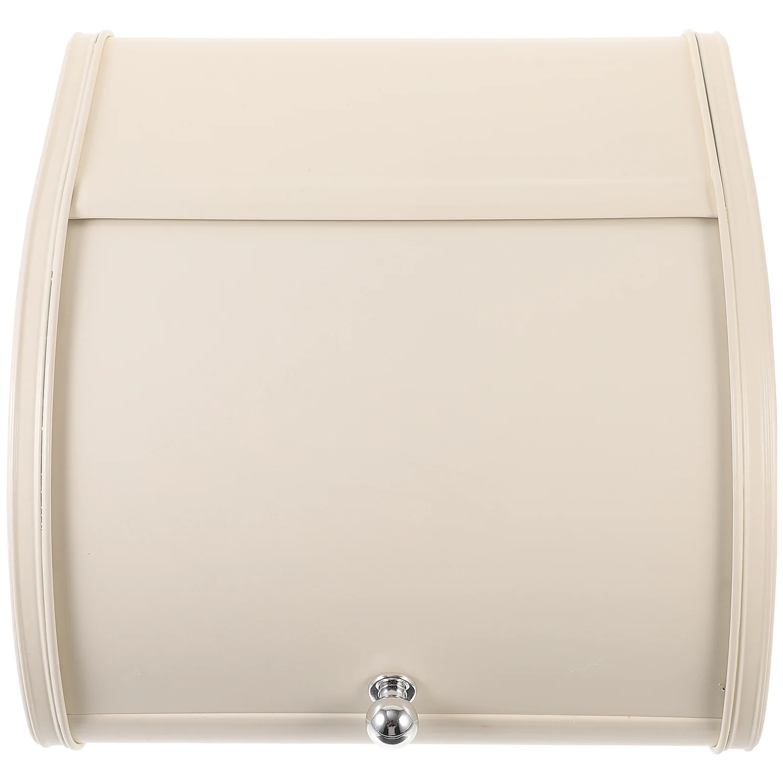 

1pc Bread Box Metal Storage Container For Kitchen Countertop Snacks Fruits Utensils Dust Proof Breadbin Bakery Coffee Shop