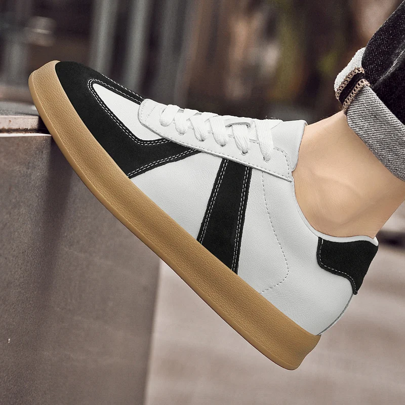 أحذية رياضية كاجوال للرجال قابلة للتنفس، أحذية سباق فاخرة للمدرب، أحذية بدون كعب أنيقة للرجال #6