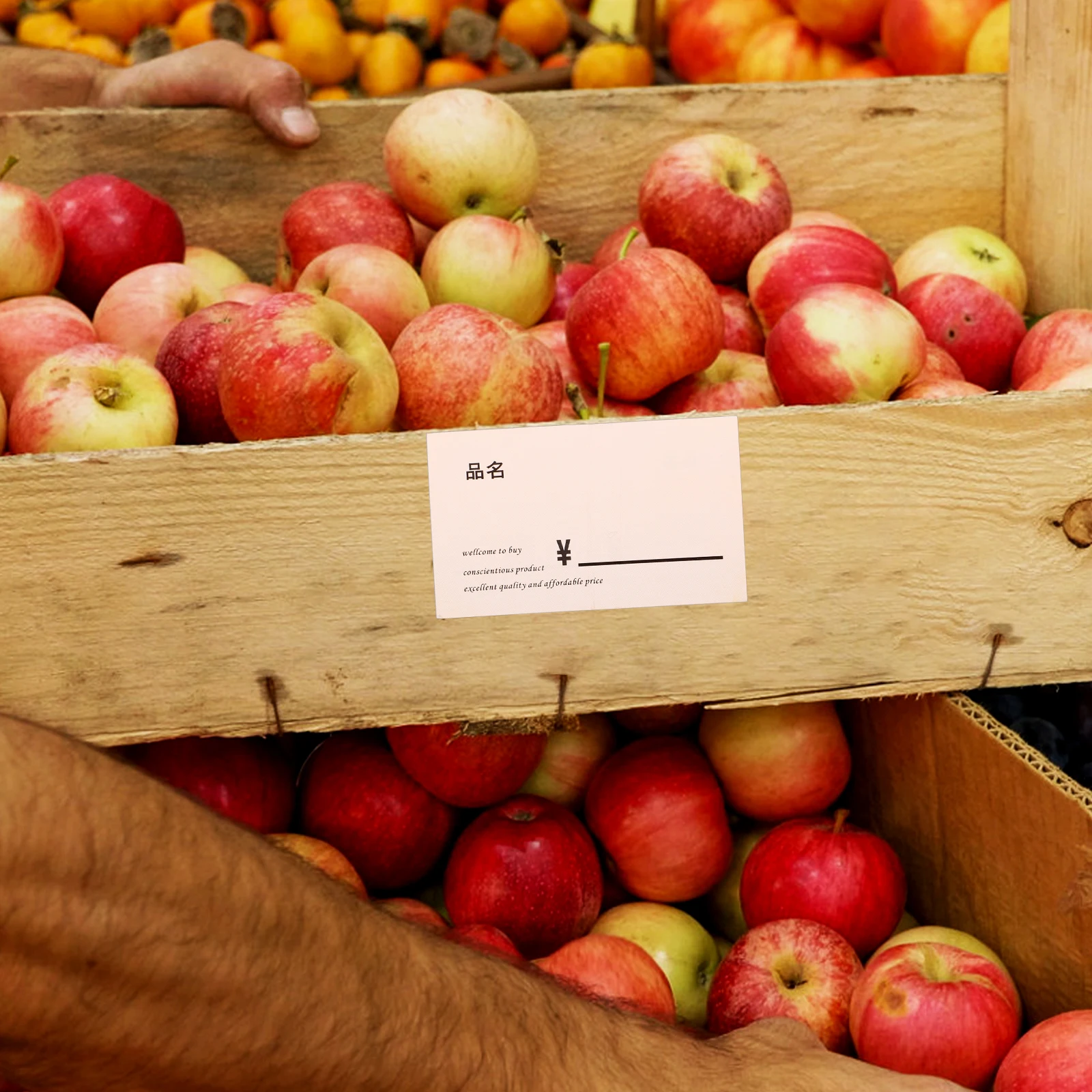 

100Pcs Price Label Paper Tags Retail Price Signs for Supermarket Pricing and Advertising Display Retail Tags