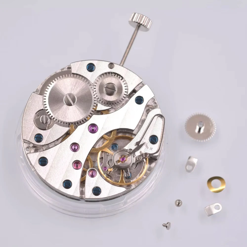 classic vintage watch movement 17 Jewels hand winding 6497 mens watch Swan Neck movement