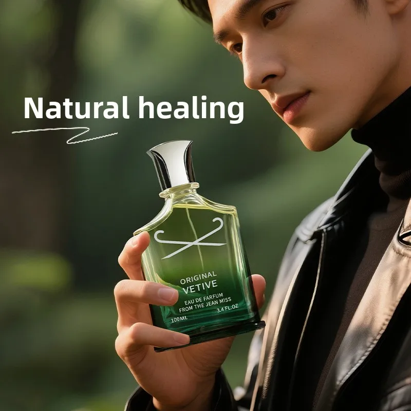 New men's perfume lasting fragrance TK cross-border foreign trade TEMU pure vetiver perfume wholesale