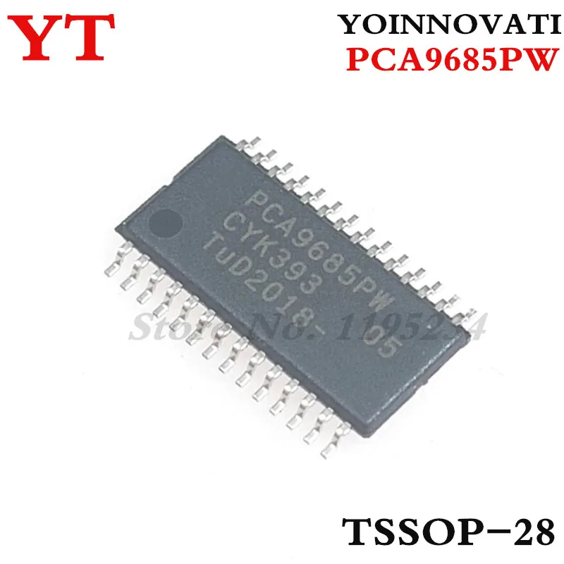 10pcs/lot PCA9685PW PCA9685P PCA9685 28TSSOP IC best quality