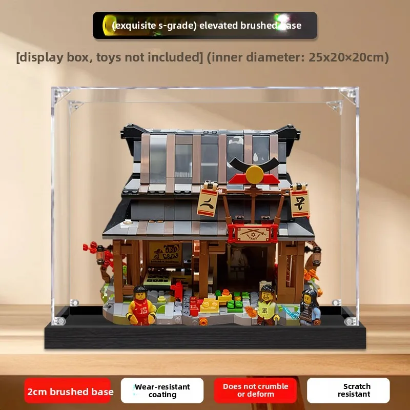 High Clear Acrylic Display Box For Lego 71858 Ninja Weapons Forge 15th‑Anniversary Model, Transparent Dustproof Showcase - view 4