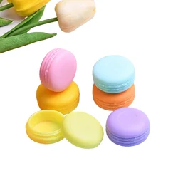 1Pcs 10ML Silicone Travel Portable Lotion Cream Box Bottle Cosmetic Foundation Cream Pill Macaron Storage Box