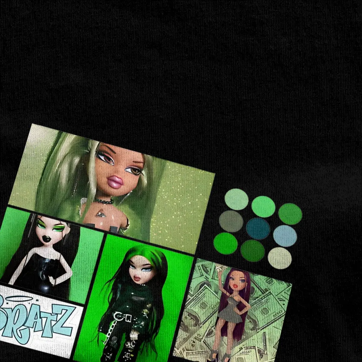 Bratz Stylish Girl T-Shirt Fashion T-Shirts Short Sleeve Y2K Fun Tshirt Summer Cotton Crew Neck 4XL 5XL 6XL Tees