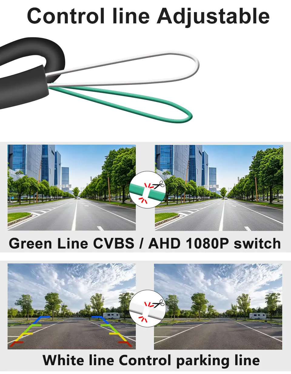 Fahrzeug AHD 1080P Reverse Backup Stamm Griff Kamera Für BMW E60 E39 E90 E82 E61 X1 E84 X5 E70 E92 E91 3/5 Serie E88 E93 X6 Auto – Detail 9