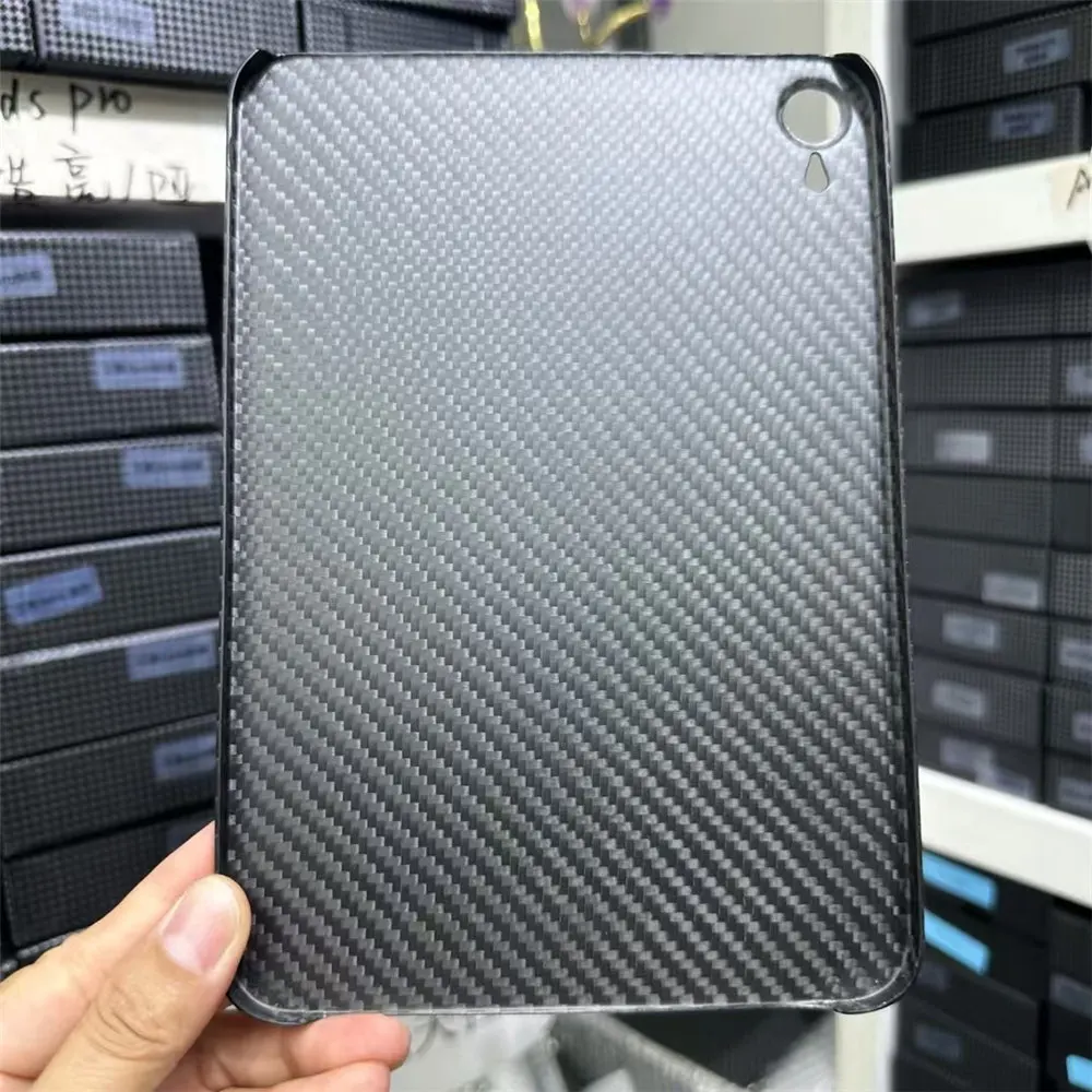 本物のアラミドカーボンファイバー製の薄いケース,Apple iPad mini 7用のハードカバー,8.3インチ,マットアーマー