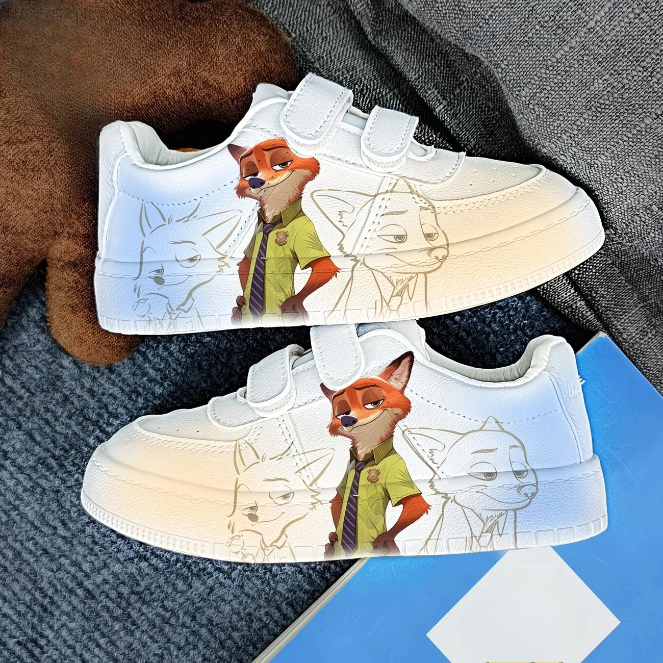 

Original cartoon kids Zootopia 2 princess cute Casual shoes soft sports shoes kids gift EU size 26-37