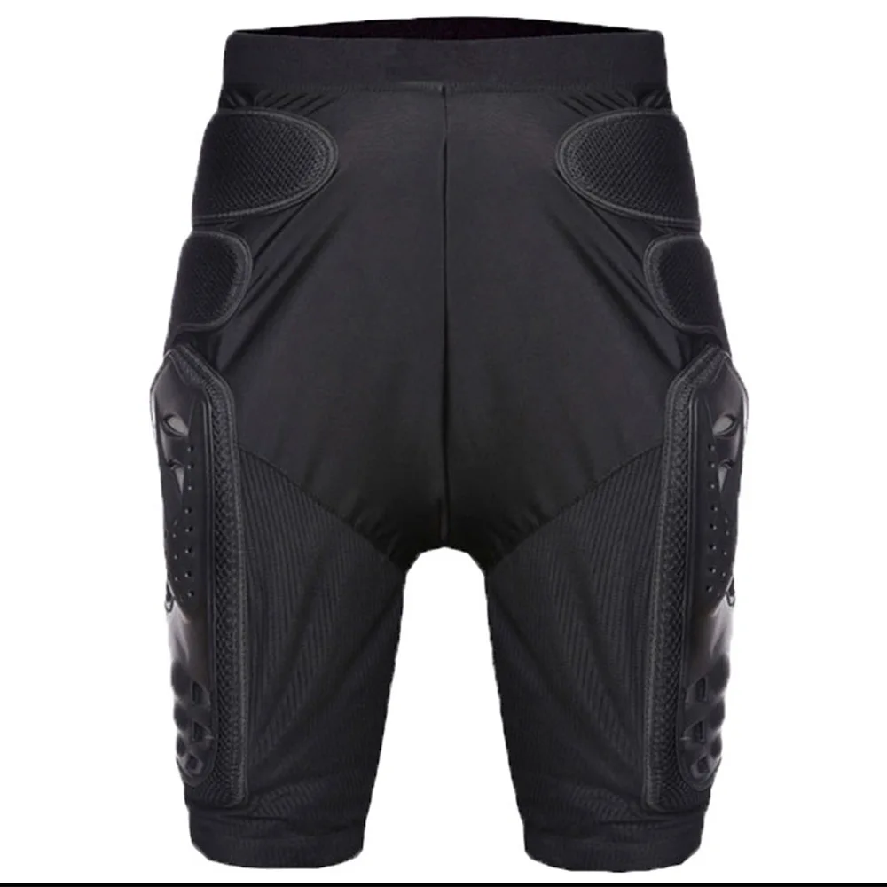 Motorcycle Pants Armor Shorts MTB Mountain Bike Long Trousers Racing Skating Cycling Protective Gear Hip Protector Padded Pants
