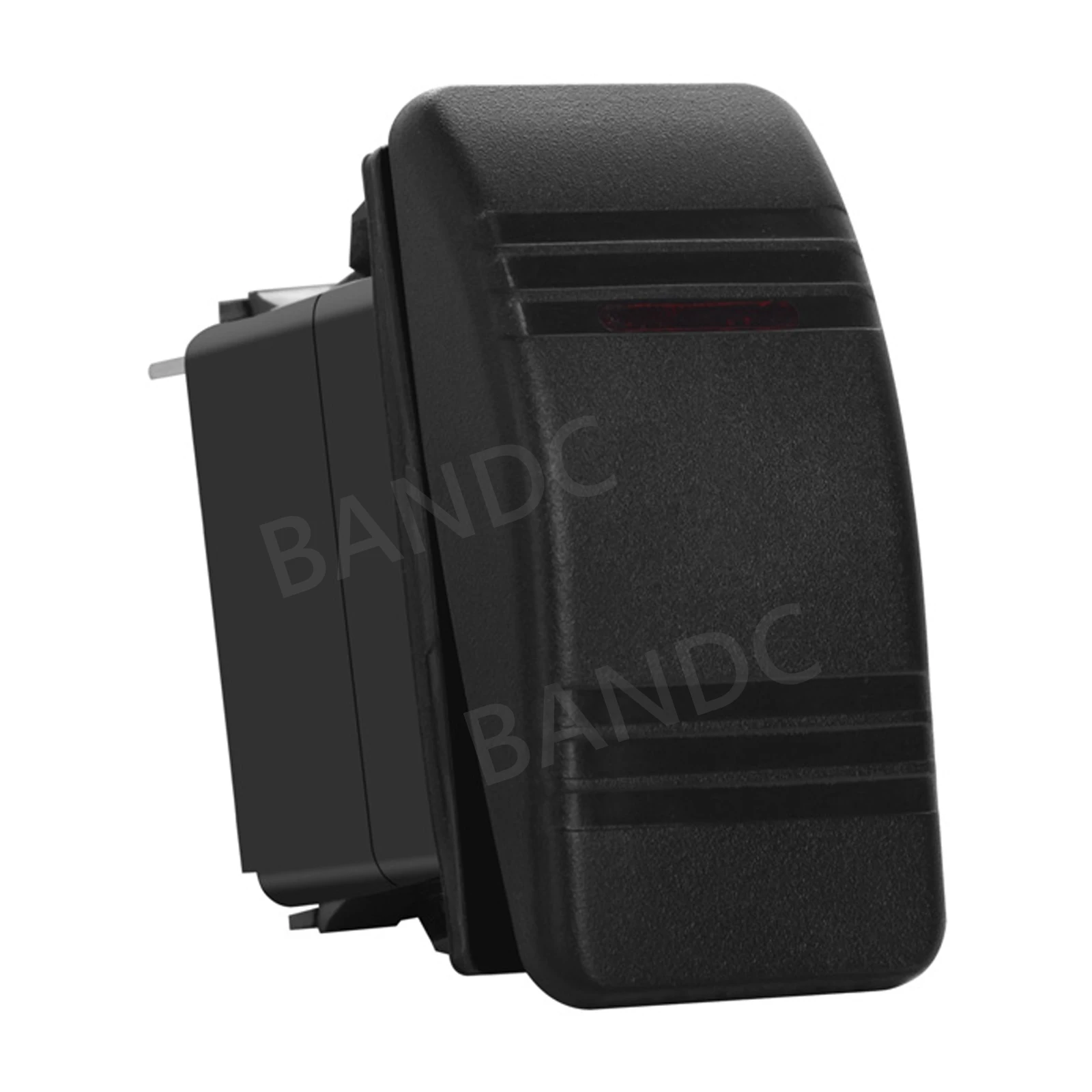 Waterproof 3 Pin ON-OFF Marine Grade Rocker Switch SPST Momentary Toggle Switch for Car Boat Truck Yacht Pontoon 12V/24V