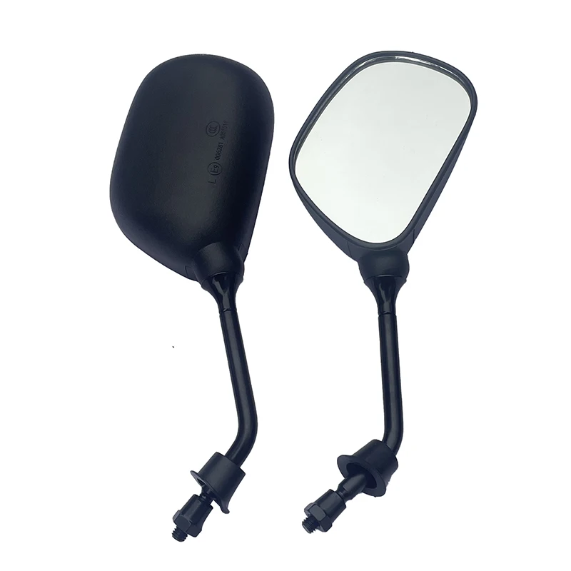 Motorcycle rearview mirror 8mm M8  electric vehicle reversing mirro Scooter Electrical Motor E-Bike Back Side  Convex mirrors image 4