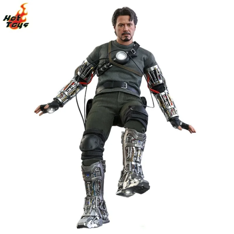 

Новые оригинальные горячие игрушки Marvel TONY STARK MECH TEST VERSION MMS582, фигурки, коллекция игрушек, подарков