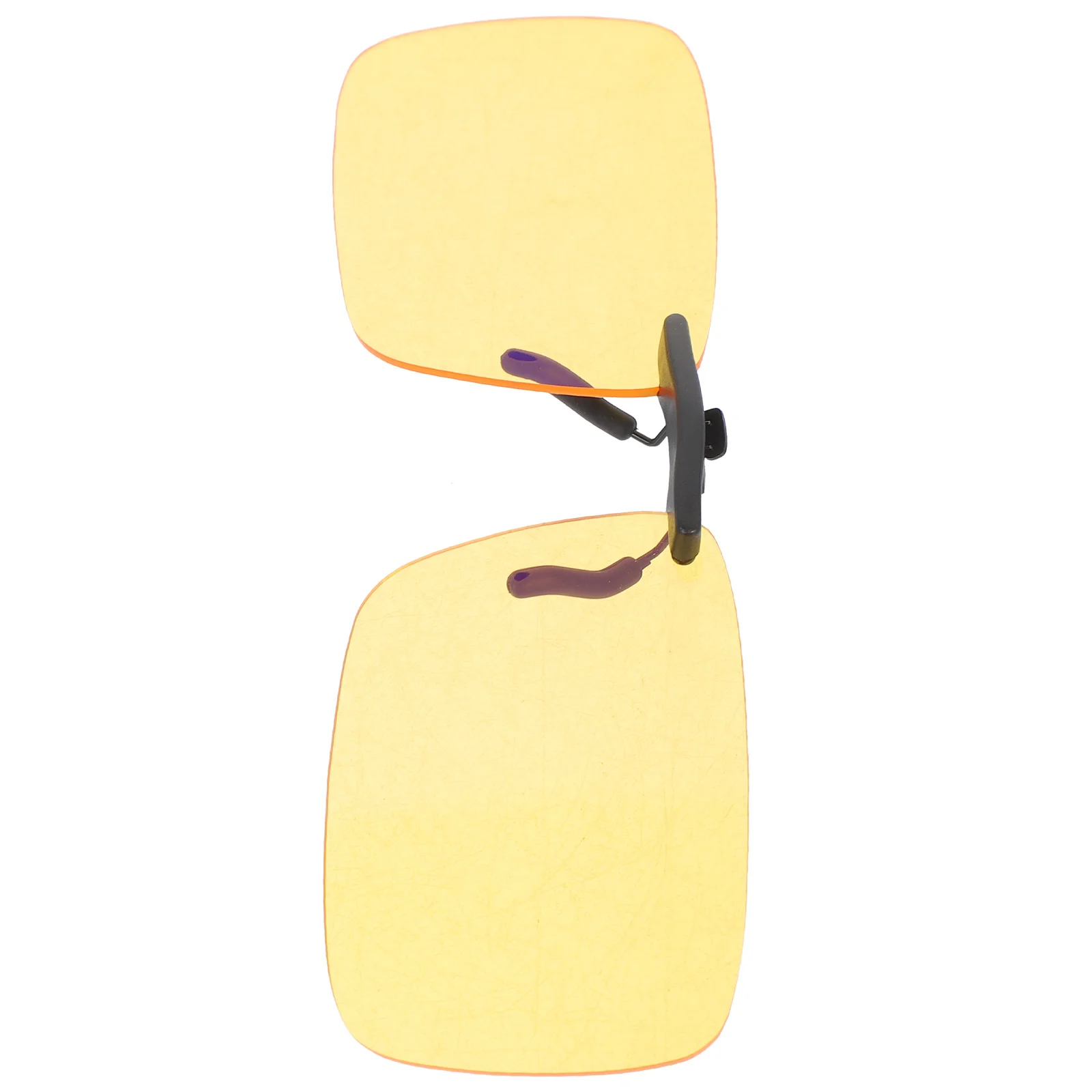 

1pc Blue Light Blocking Clip-On Glasses Anti-Blue Light Coating Uv Protection Filter Silicone Clip Unisex Design Thin