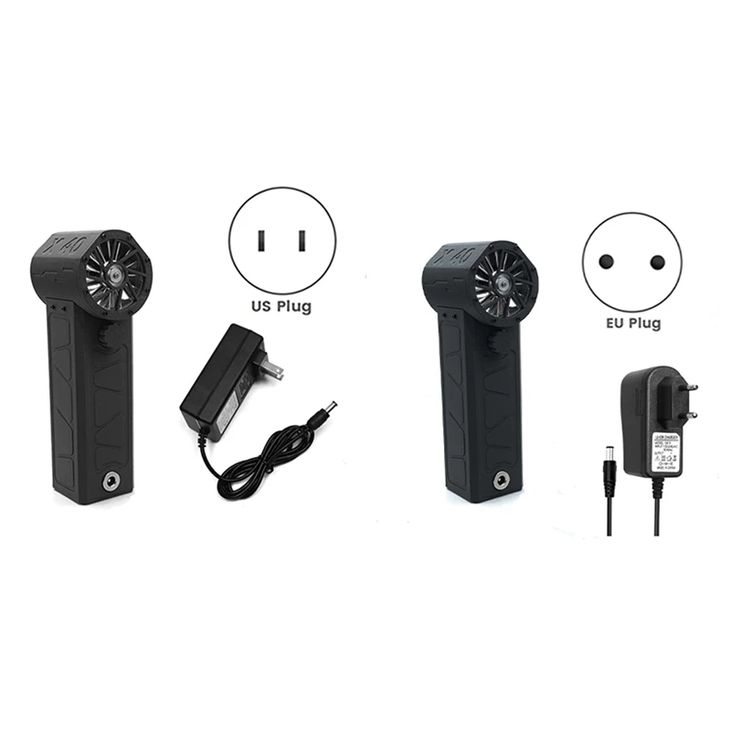 

ABMH-X40 Электрическая воздушная тряпка Турбовентилятор Портативная тряпка со сжатым воздухом Перезаряжаемая тяга 600G