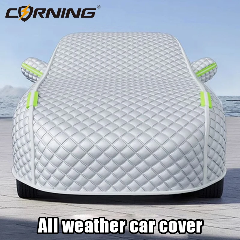 Car Windshield Cover for Winter Snow Waterproof Frost Prevention Front Windscreen Awning Full External Covers Windproof Exterior