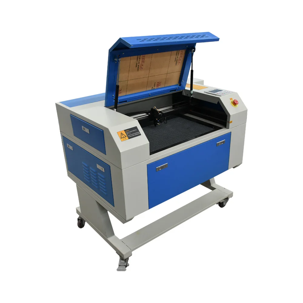 High Speed Mini Laser Engraving Cutting Machine 400*600MM 60W 80W Glass Stone Paper Rubber Cloth Leather Laser Engraver