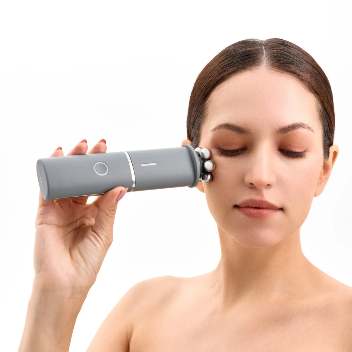 Blackhead Remover Spatula Tightening Toning Lifting Face Beauty Ion Sonic Facial Scrubber Set