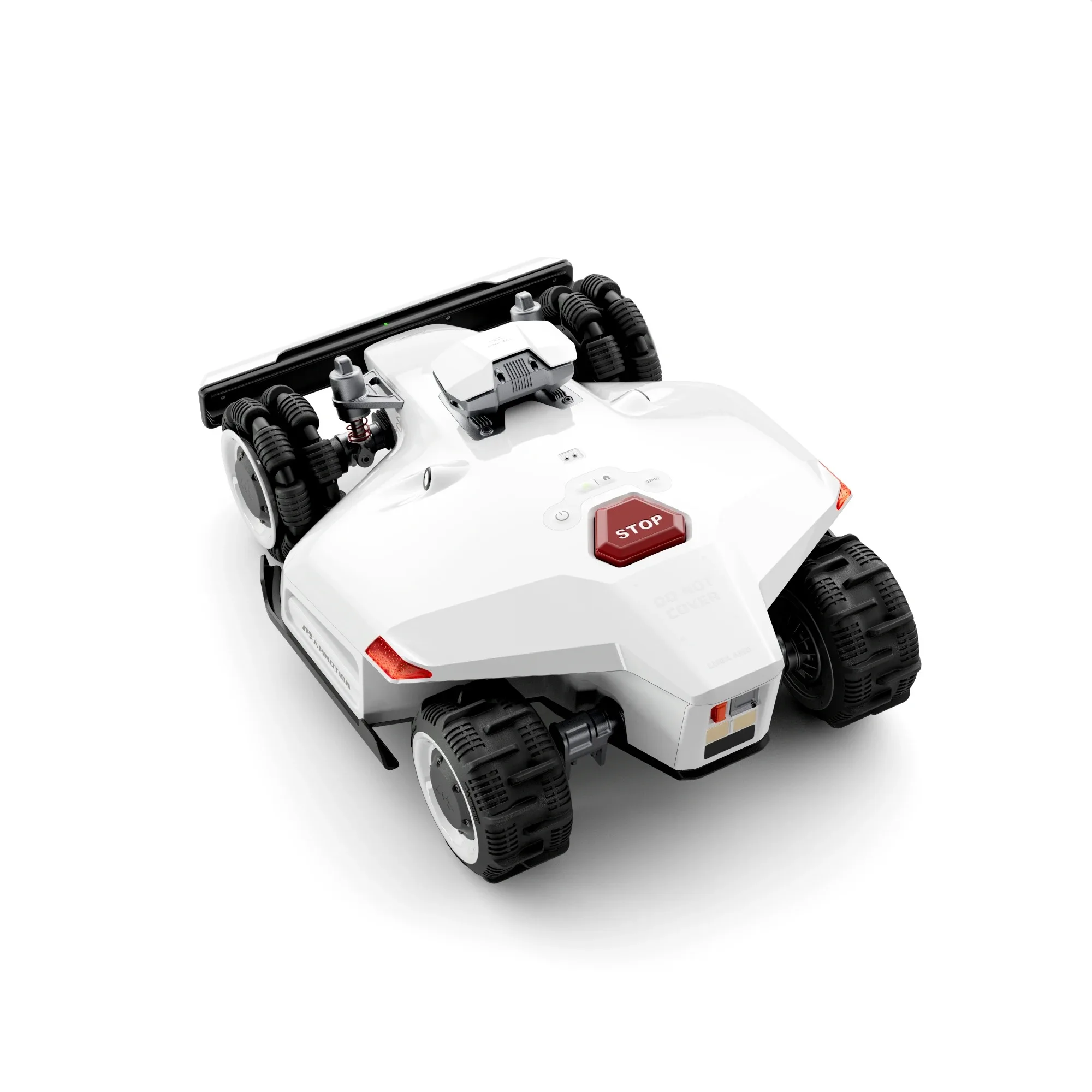 ENVIO RÁPIDO LUBA 2 AWD 10000H Robô Cortador de grama, Cortador de grama robótico de visão livre de fio perímetro para 2,5 Acres