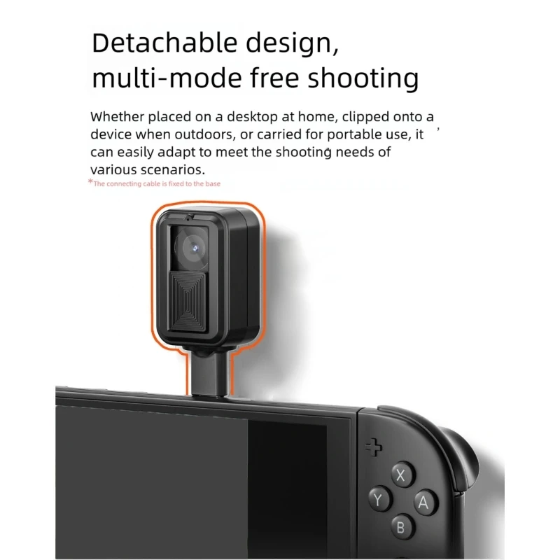 كاميرا ويب R1WD Plug Play بعدسة مزدوجة 1080P لترفيه بث الألعاب في الوقت الحقيقي NS2 #5