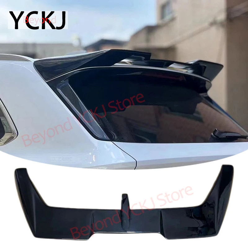 Gloss Black Rear Spoiler For Geely Monjaro XingYue L 2021-2024 Modified Accessories Rear Trunk Spoiler Wing Paste Installation